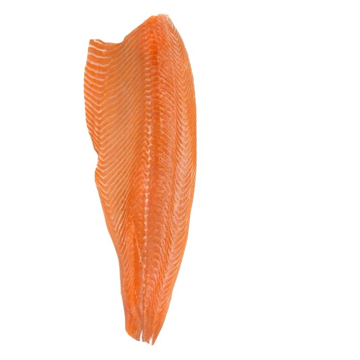 Caja 10 kg salmón filete con piel congelado