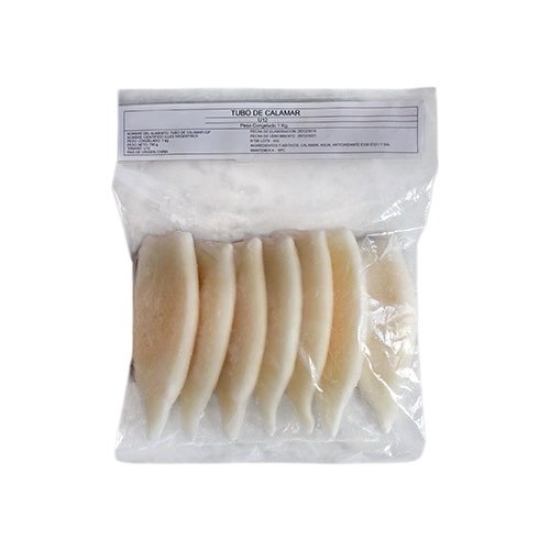 Caja 10 kg calamar vaina
